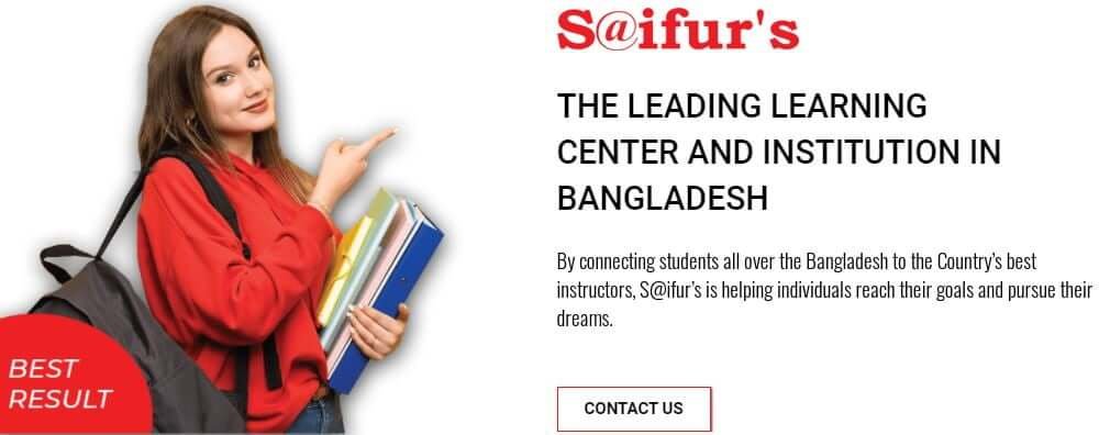 spoken english course in Saifurs uttara