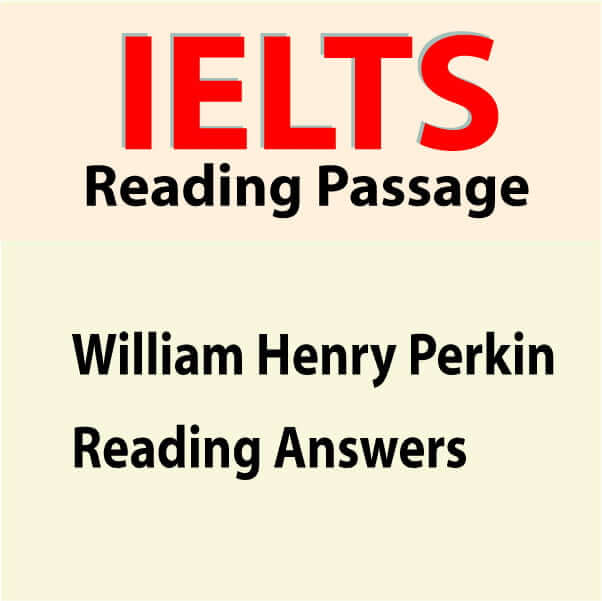 william henry perkin reading answers