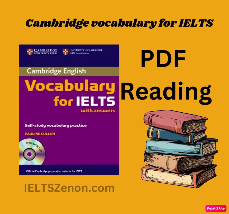 Cambridge vocabulary for IELTS