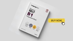 LanguageCert General SELT B1 preparation book