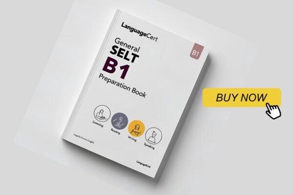 LanguageCert General SELT B1 preparation book